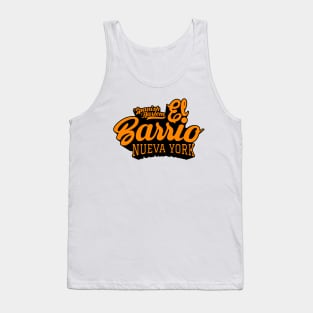 New York El Barrio  - El Barrio Spanish Harlem  - El Barrio  NYC Spanish Harlem Manhattan logo Tank Top